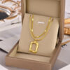 1538 Gold Plated Necklace