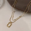 1538 Gold Plated Necklace