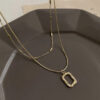 1538 Gold Plated Necklace