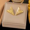 1543 Gold Plated Earrings