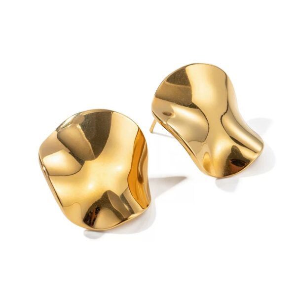 1546 Gold Plated Earrings - Image 5