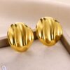 1544 Gold Plated Earrings