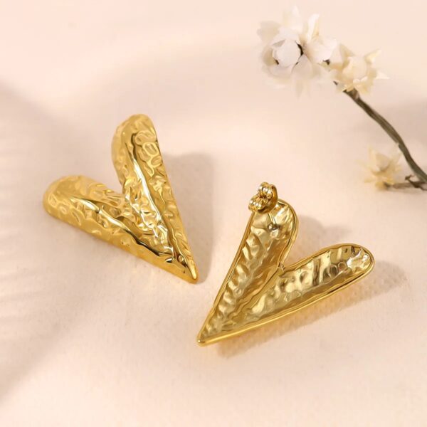 1543 Gold Plated Earrings - Image 4