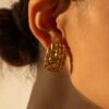1541 Gold Plated Earrings