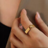 1547 Gold Plated Ring