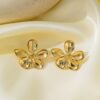 1569 Gold Plated Earrings