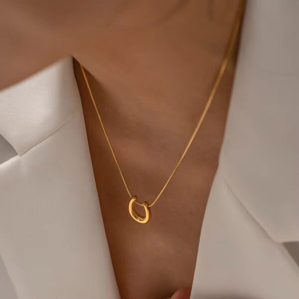 1575 Gold Plated Necklace - Image 4