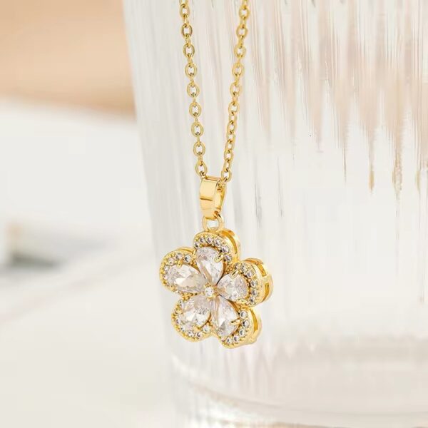 1573 Gold Plated Necklace - Image 2