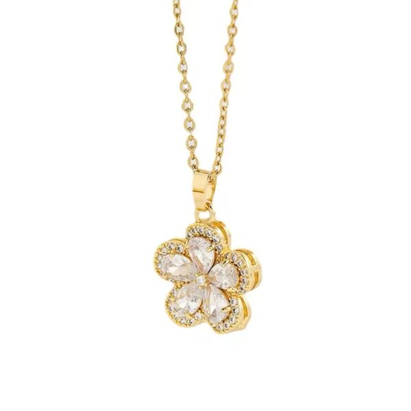 1573 Gold Plated Necklace - Image 5