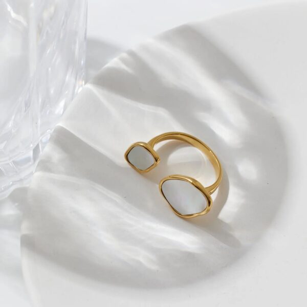 1580 Gold Plated Ring - Image 6