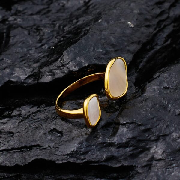 1580 Gold Plated Ring - Image 7