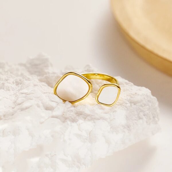 1580 Gold Plated Ring - Image 4
