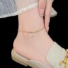 1533 Gold Plated Anklet