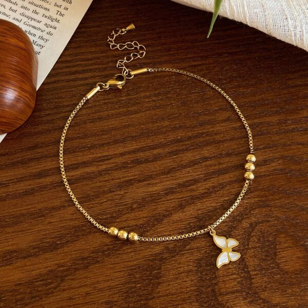 1533 Gold Plated Anklet