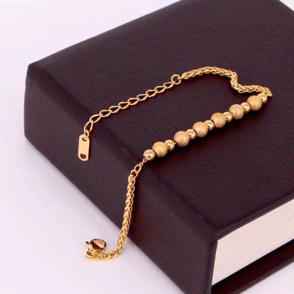1534 Gold Plated Anklet - Image 3