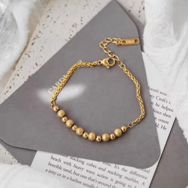 1534 Gold Plated Anklet - Image 2