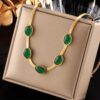 1564 Gold Plated Necklace & Bracelet