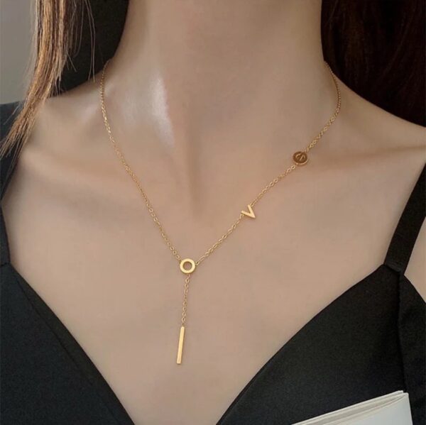 1548 Gold Plated Necklace - Image 2