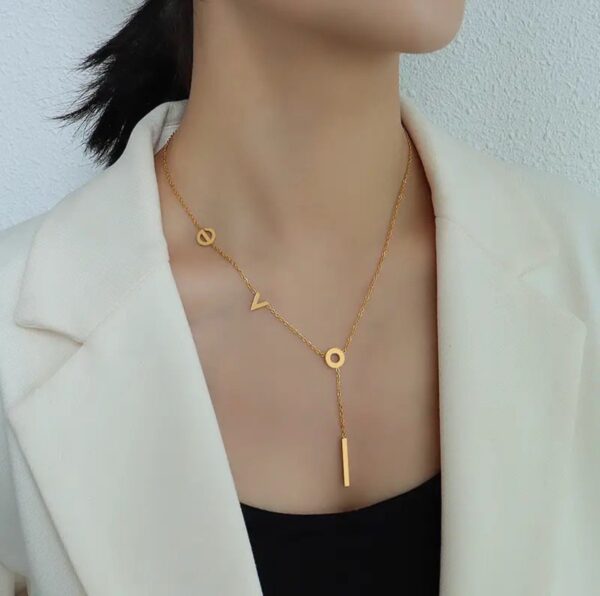 1548 Gold Plated Necklace - Image 3