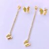 1556 Gold Plated Earrings