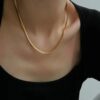 1563 Gold Plated Necklace & Bracelet