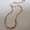 1563 Gold Plated Necklace & Bracelet
