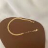 1563 Gold Plated Necklace & Bracelet