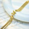 1549 Gold Plated Bracelet