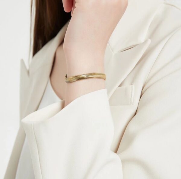 1561 Gold Plated Bracelet - Image 6
