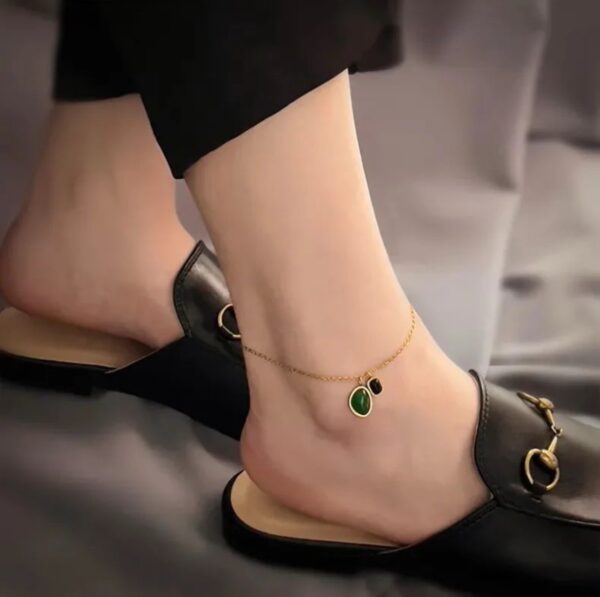 1551 Gold Plated Anklet - Image 4