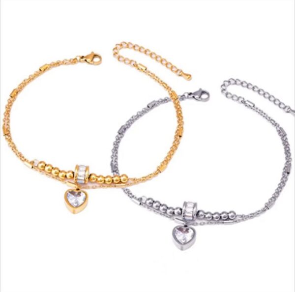 1552 Gold Plated Anklet - Image 5