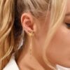 1557 Gold Plated Earrings