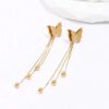 1557 Gold Plated Earrings
