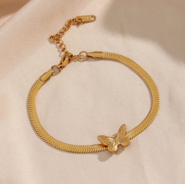 1553 Gold Plated Anklet