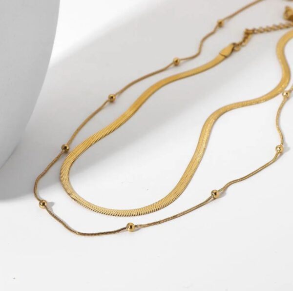 1558 Gold Plated Necklace - Image 6
