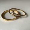 1590 Gold Plated Bangle Set