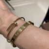 1590 Gold Plated Bangle Set