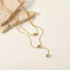 1586 Gold Plated Necklace