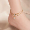 1583 Gold Plated Anklet