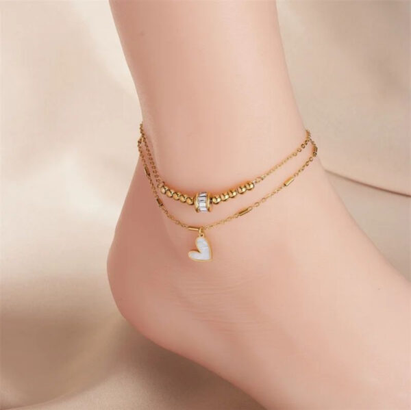 1583 Gold Plated Anklet