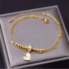 1583 Gold Plated Anklet