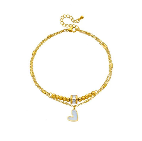 1583 Gold Plated Anklet - Image 8