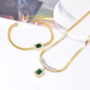 1589 Gold Plated Necklace & Bracelet