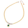 1589 Gold Plated Necklace & Bracelet
