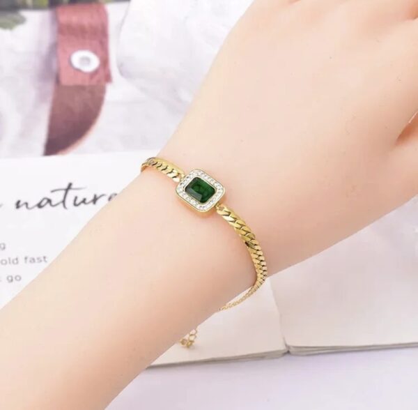 1589 Gold Plated Necklace & Bracelet