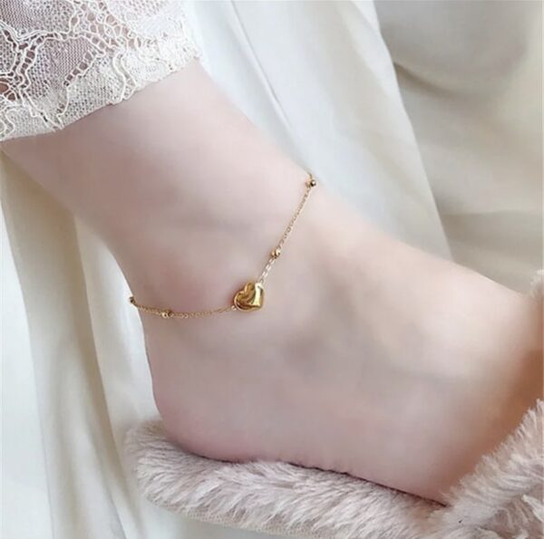 1582 Gold Plated Anklet