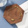 1582 Gold Plated Anklet