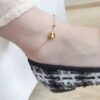 1582 Gold Plated Anklet