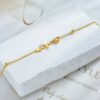 1581 Gold Plated Anklet