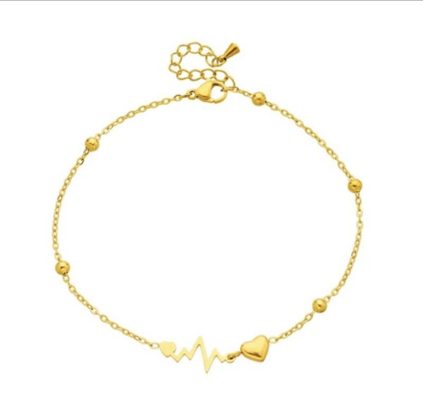 1581 Gold Plated Anklet - Image 5